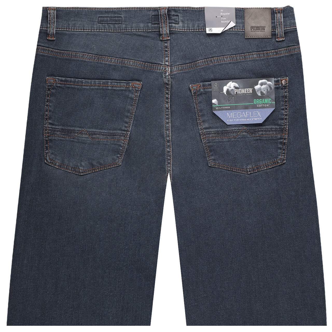 Pioneer Rando Jeans Megaflex blue black used buffies