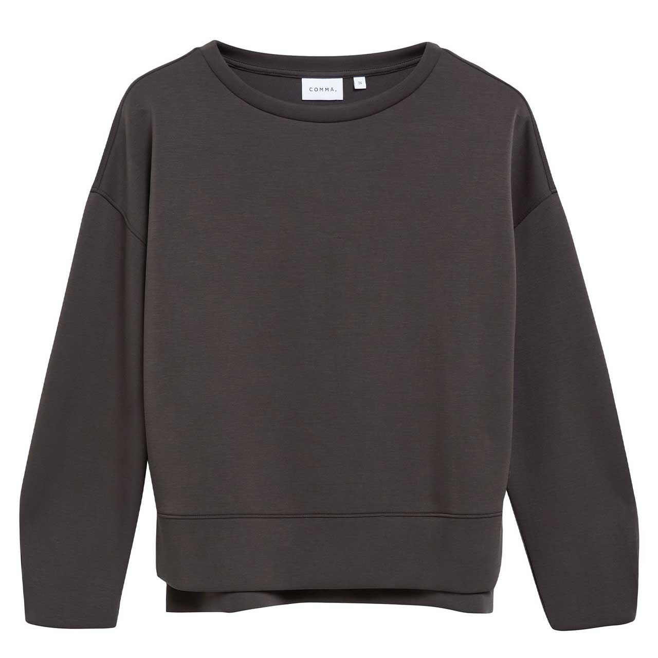Comma Damen Sweatshirt mulch brown
