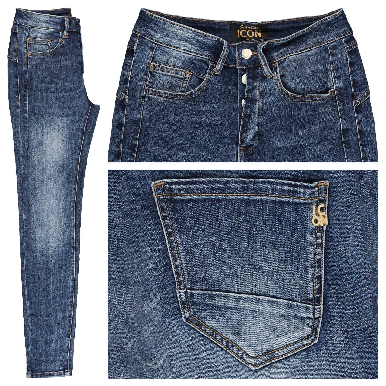 Senoritas ICON Cosmopolitan Jeans indigo clean