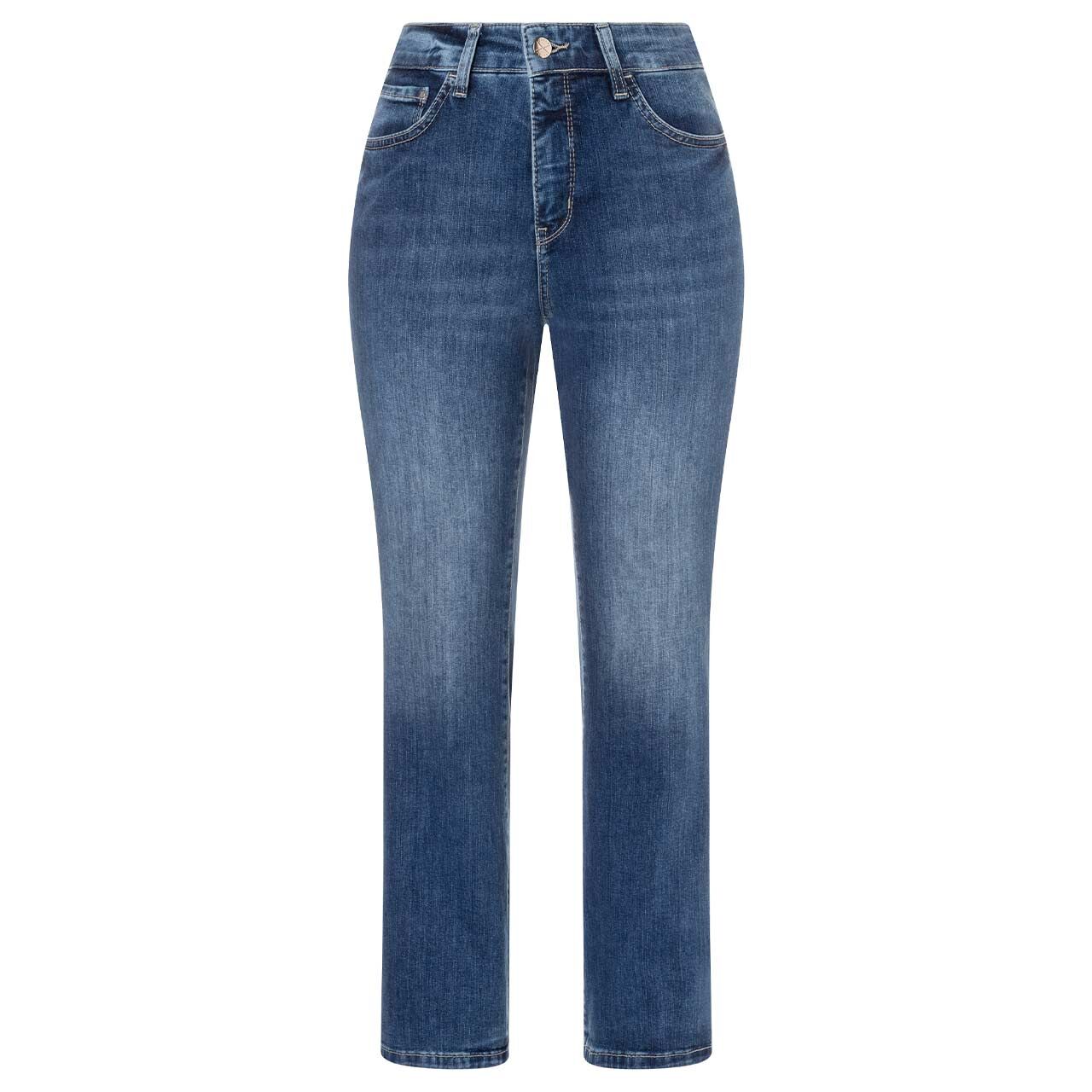 Damen 7/8 Jeans Dream Kick von MAC in Blau angewaschen, Seitenansicht