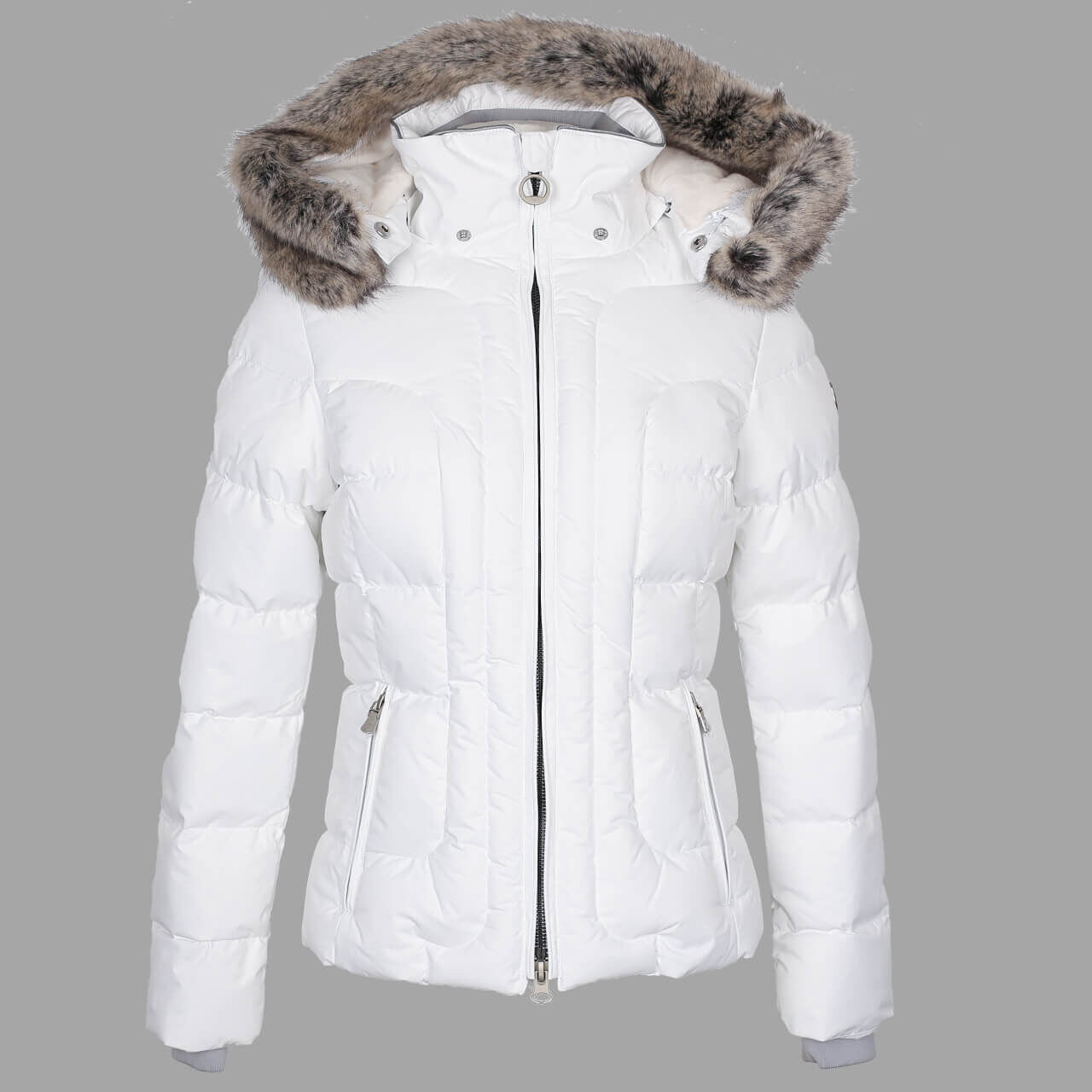 wellensteyn-belvitesse-short-weiss-661 Wellensteyn Jacke Belvedere/Belvitesse für Damen in Weiß