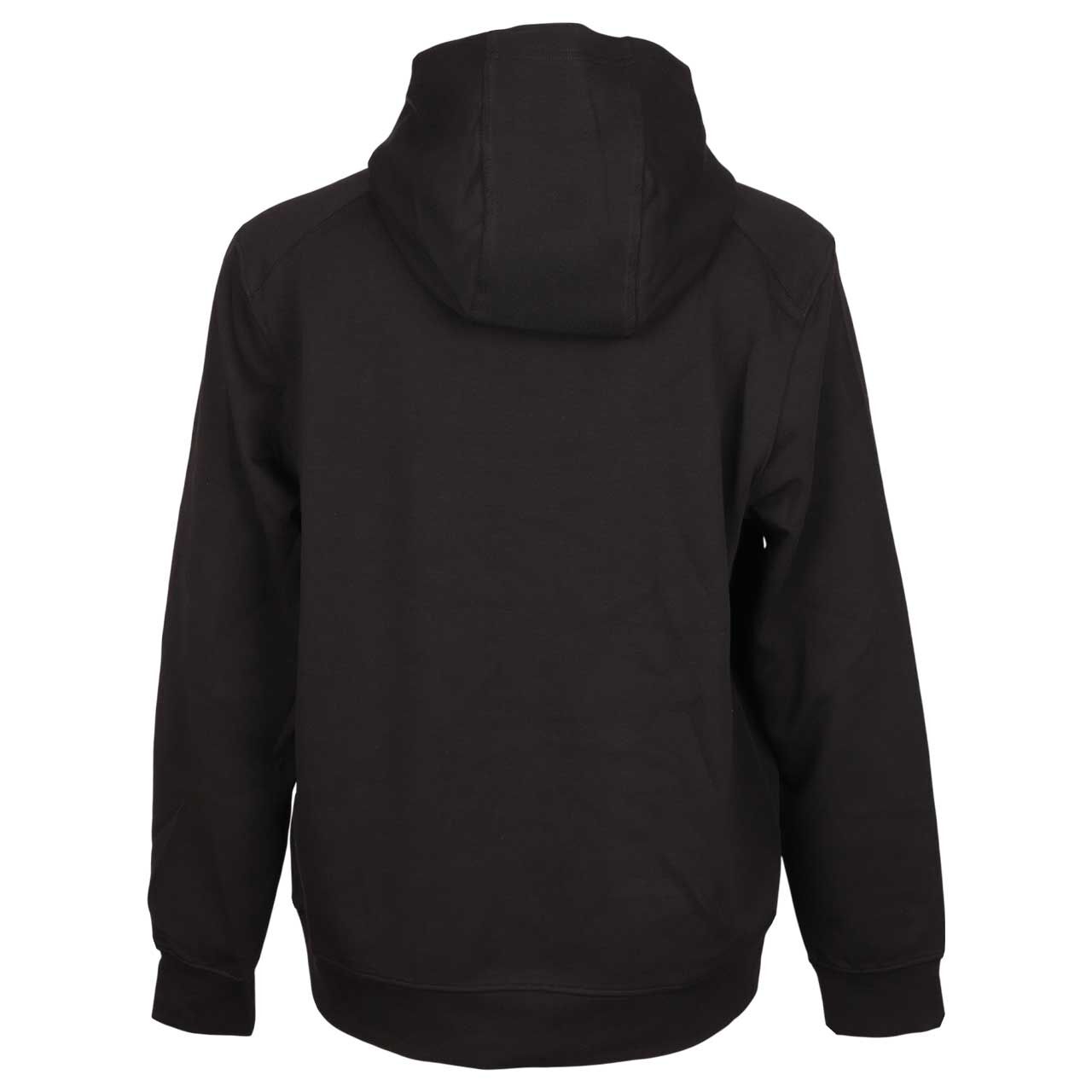Herren Hoodie Sweatshirt Parcour Hoodie Men von Wellensteyn in Schwarz mit Print, Rückansicht