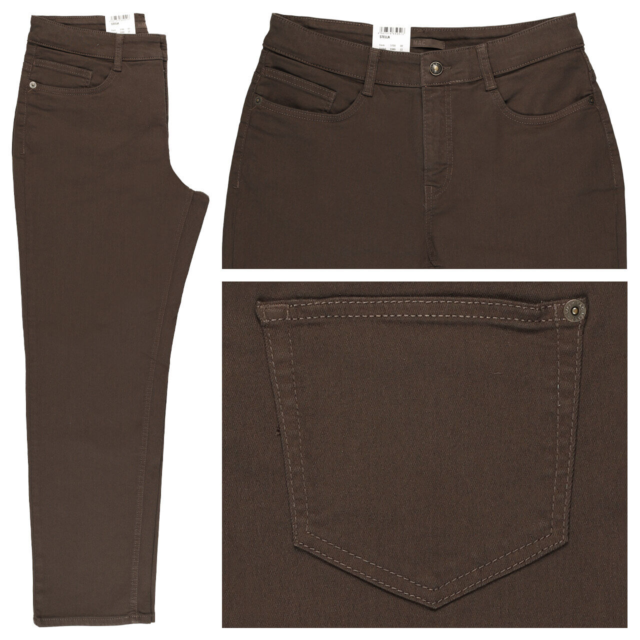 MAC Stella Jeans dark brown