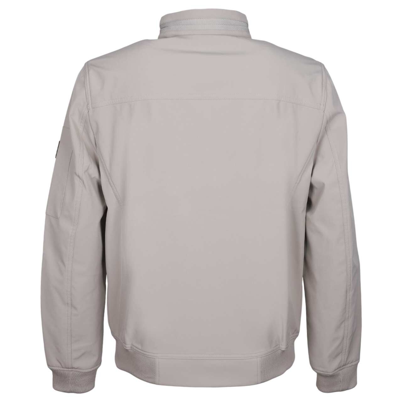 Herren Jacke Softshell Blouson von Casa Moda in Beige, Rückansicht