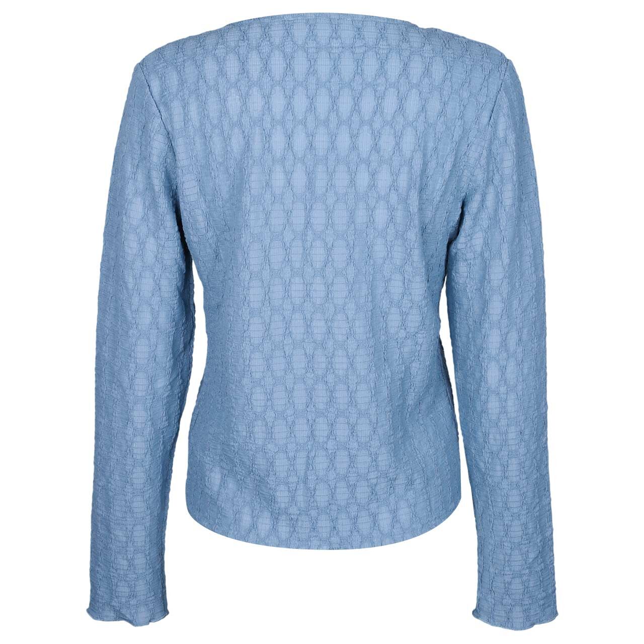 Damen Strickjacke von 24 Colours in Blau, Rückansicht