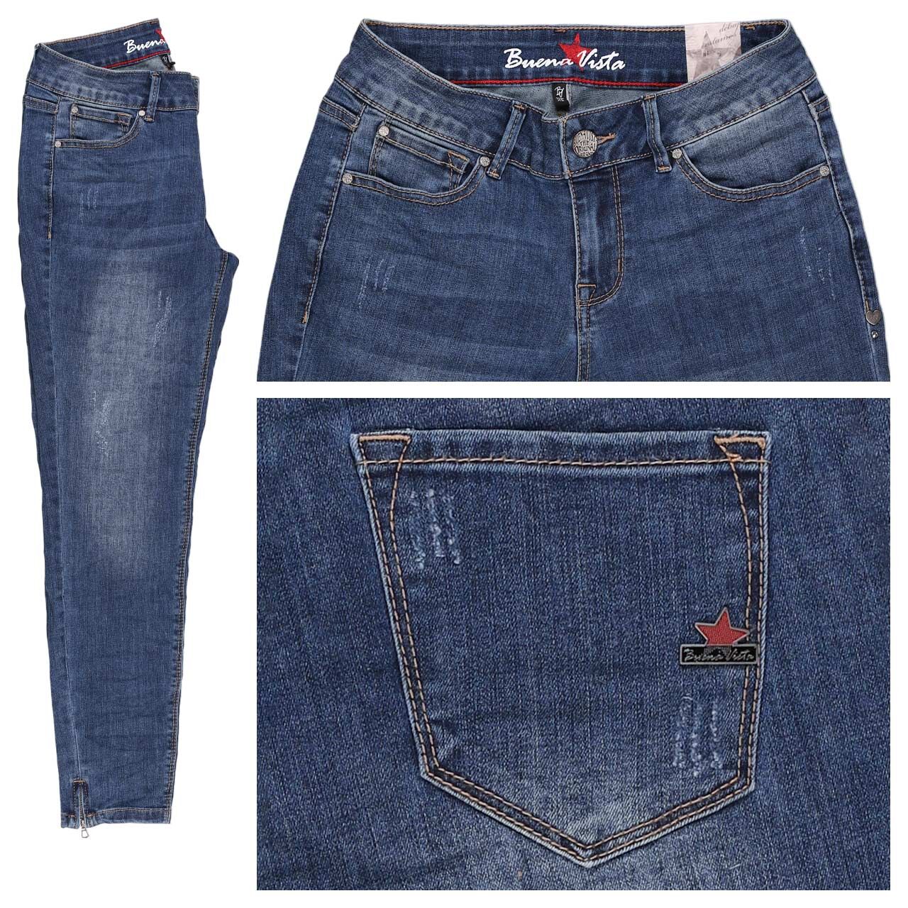 Buena Vista Italy V 7/8 Stretch Denim Jeans mid used Buena Vista Italy V 7/8 Stretch Denim Jeans mid used