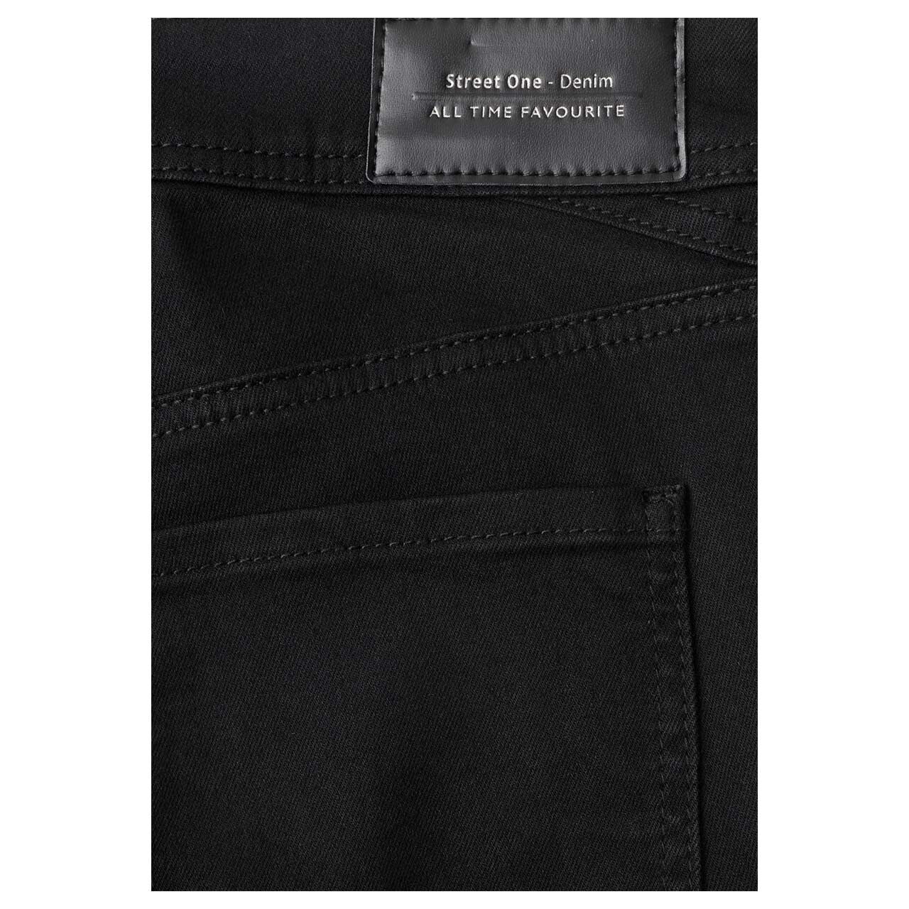 Street One Jane Jeans black clean washed