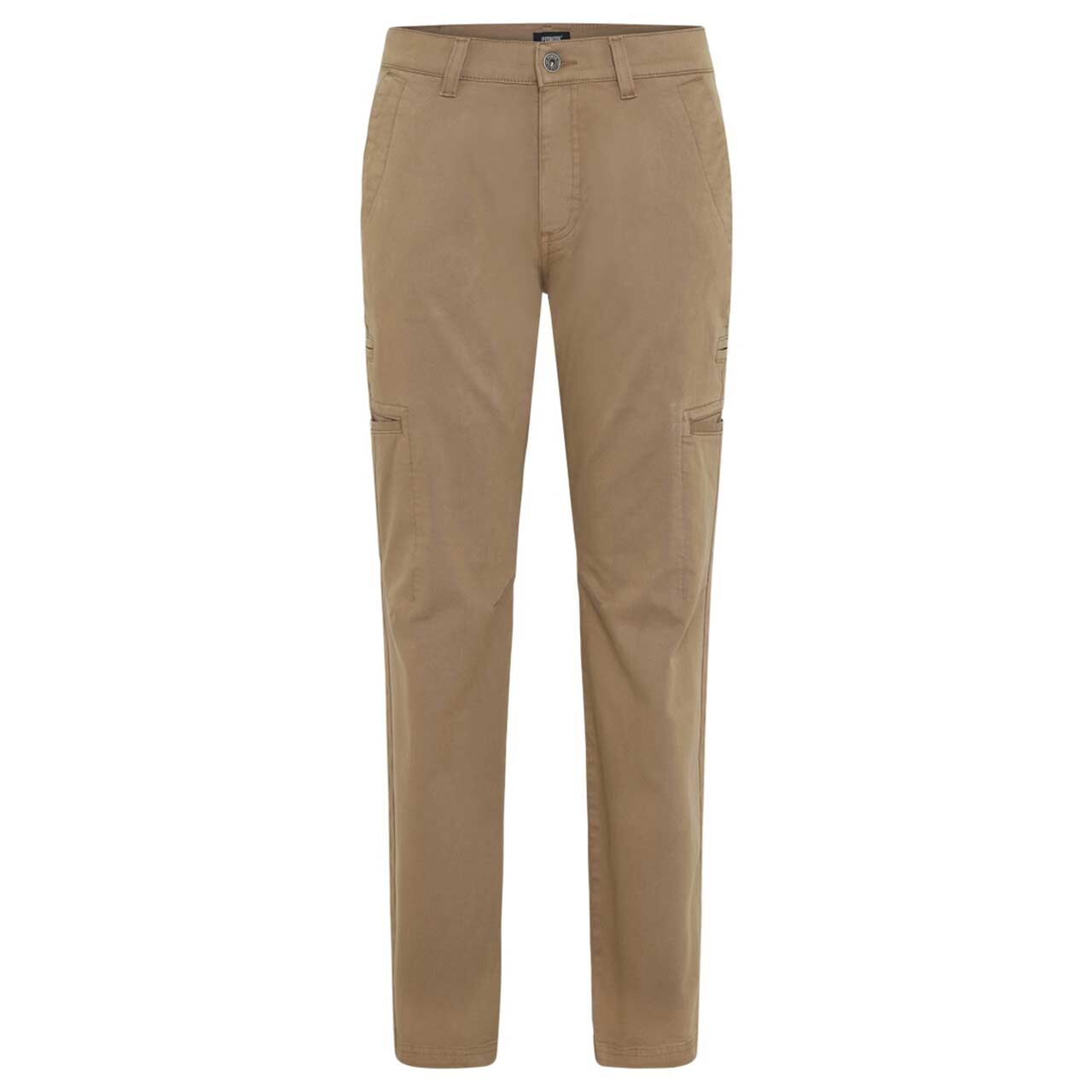 Stretch Herren Cargo Baumwollhose Leroy in Braun von Pioneer, Vorderansicht