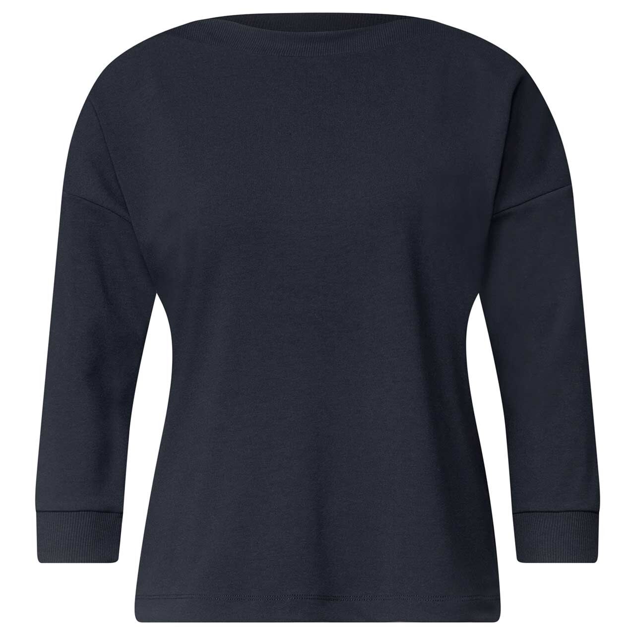 Street One Damen 3/4 Arm Shirt U-Boat Shirt indigo night