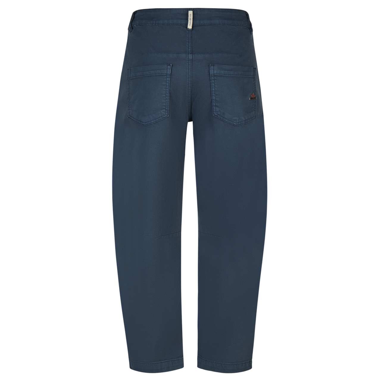 Damenjeans Barrel 7/8 Stretch Cotton von Buena Vista in Dunkelblau, Rückansicht