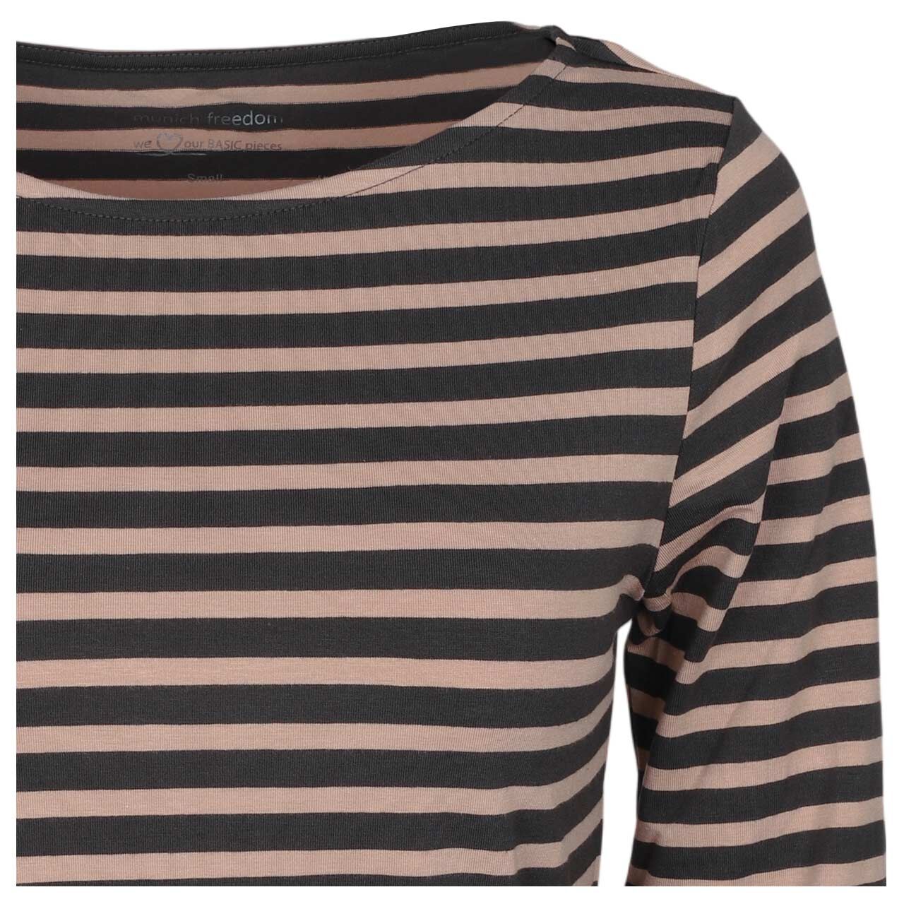 Munich Freedom Damen 3/4 Arm Shirt espresso/praline