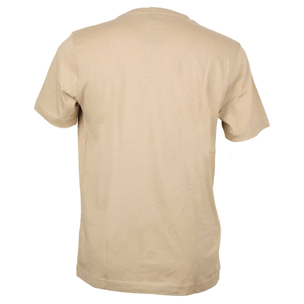 Herren T-Shirt von Lerros in Beige, Rückansicht