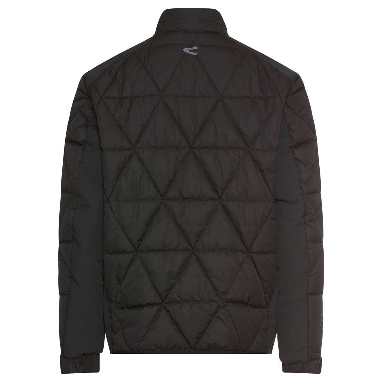 Herren Jacke Quilted Blouson von Camel active in Dunkelgrau, Rückansicht