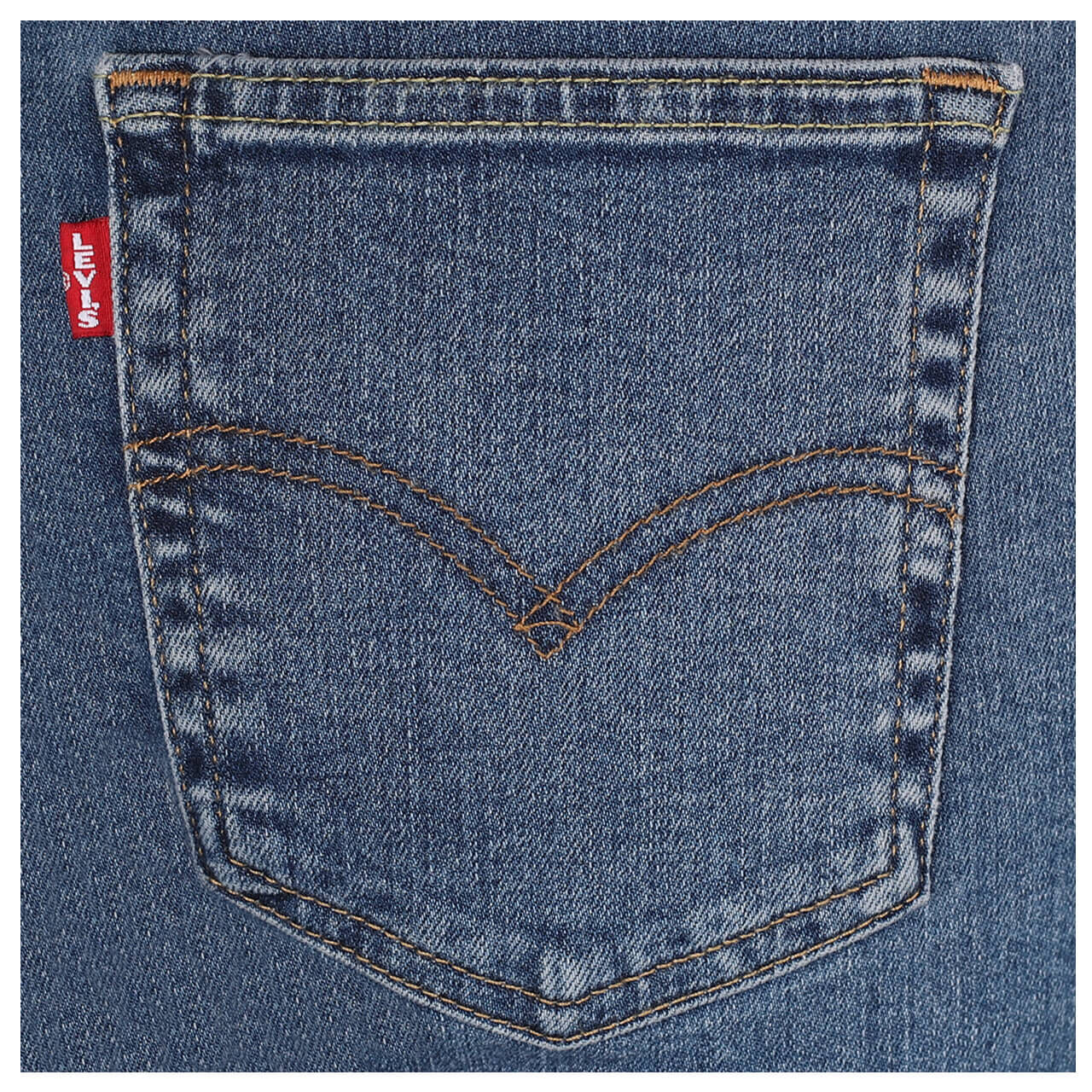 Levi's® 721 Damen Jeans Skinny middle blue denim