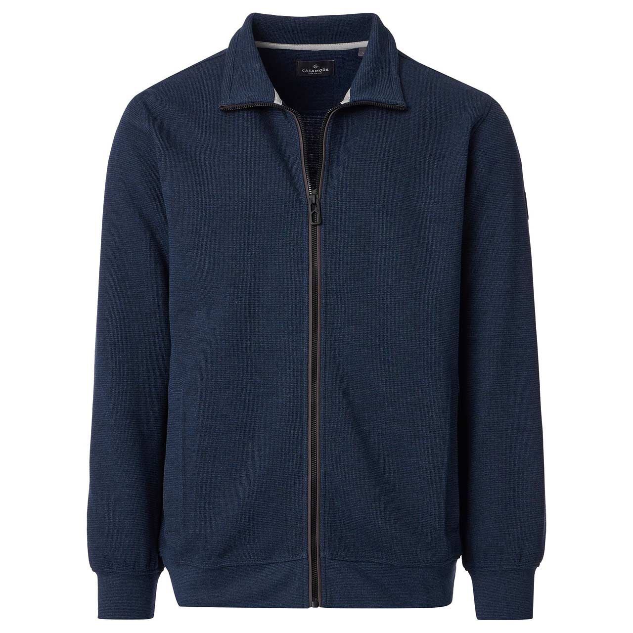 Casa Moda Herren Strickjacke deep dark blue melange