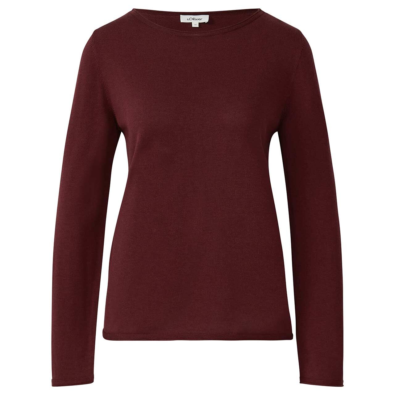 s.Oliver Damen Pullover dark merlot