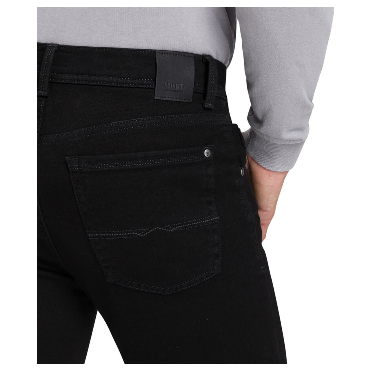 Pioneer Rando Jeans Megaflex black raw thermo denim Pioneer Rando Jeans Megaflex black raw thermo denim