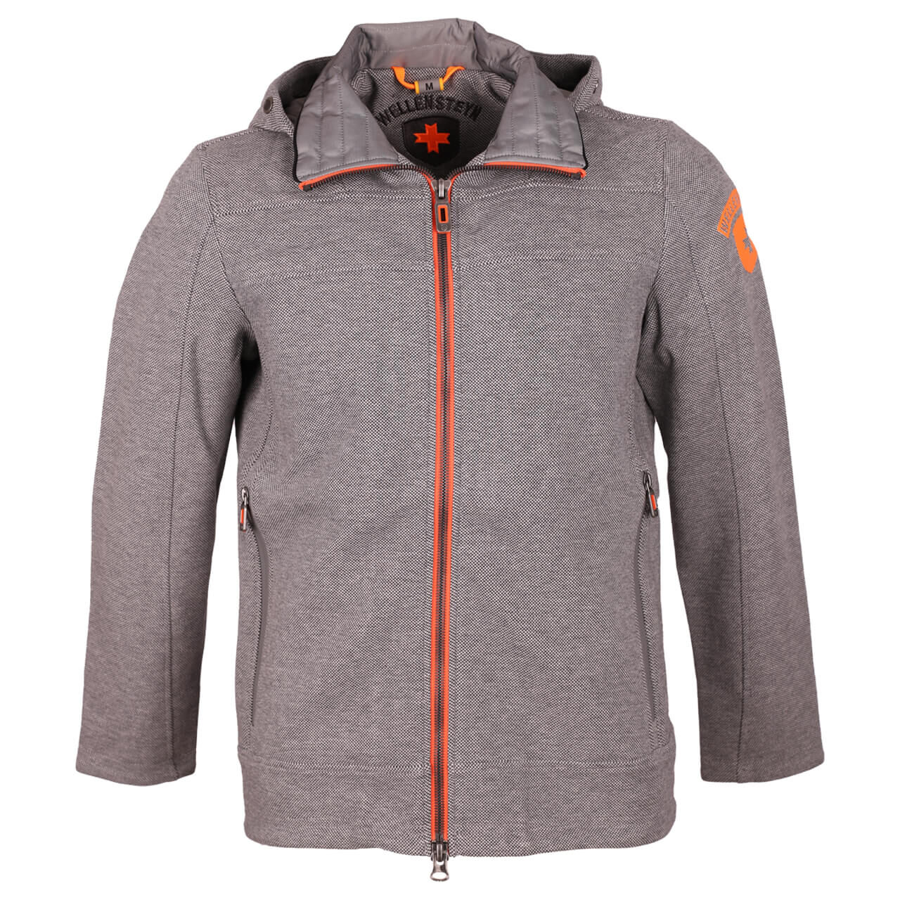 Wellensteyn Florida Men Herren Jacke greymelange/neonorange Wellensteyn Florida Men Herren Jacke greymelange/neonorange
