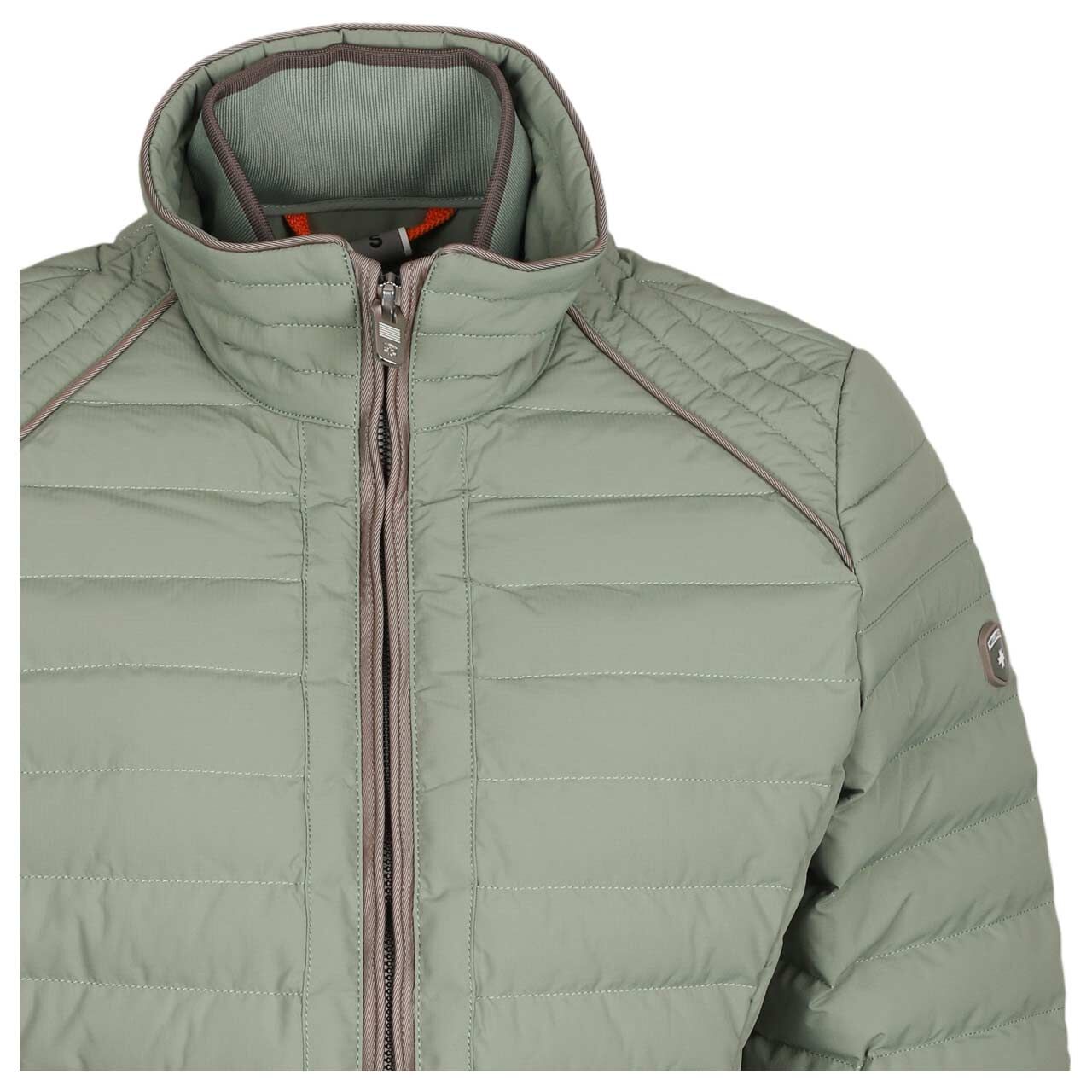 Damen Jacke Molecule/MOL Lady von Wellensteyn in Salbeigrün, detaillierte Vorderansicht