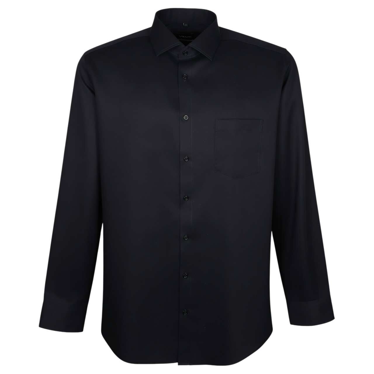 Casa Moda Herren Langarm Hemd Venti black
