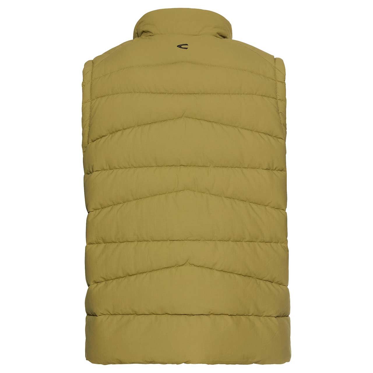 Herren Weste Quilted Vest von Camel active in Grün, Rückansicht
