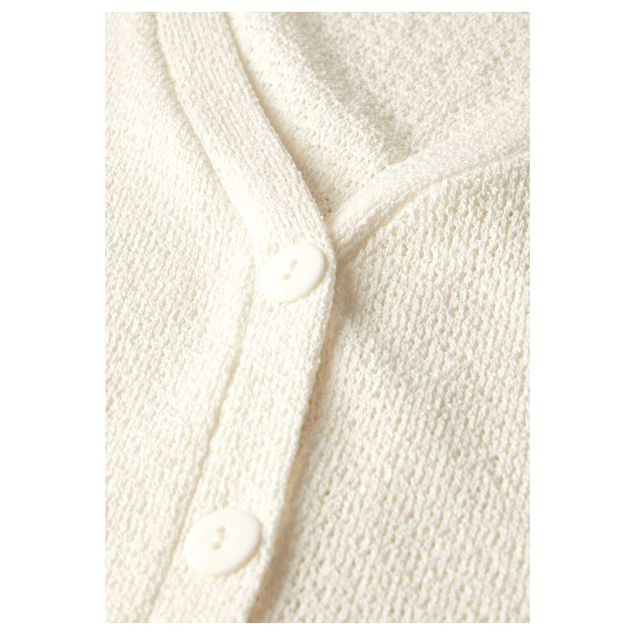 Street One Lange Strickjacke Weiss Street One Strickjacke In Weiß