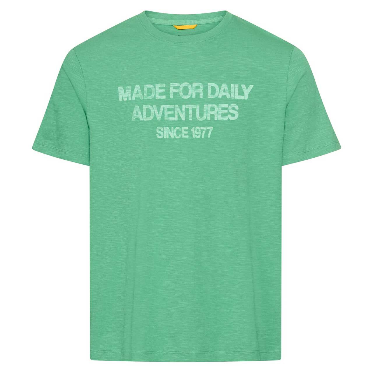 Camel active Herren T-Shirt lagoon green melange