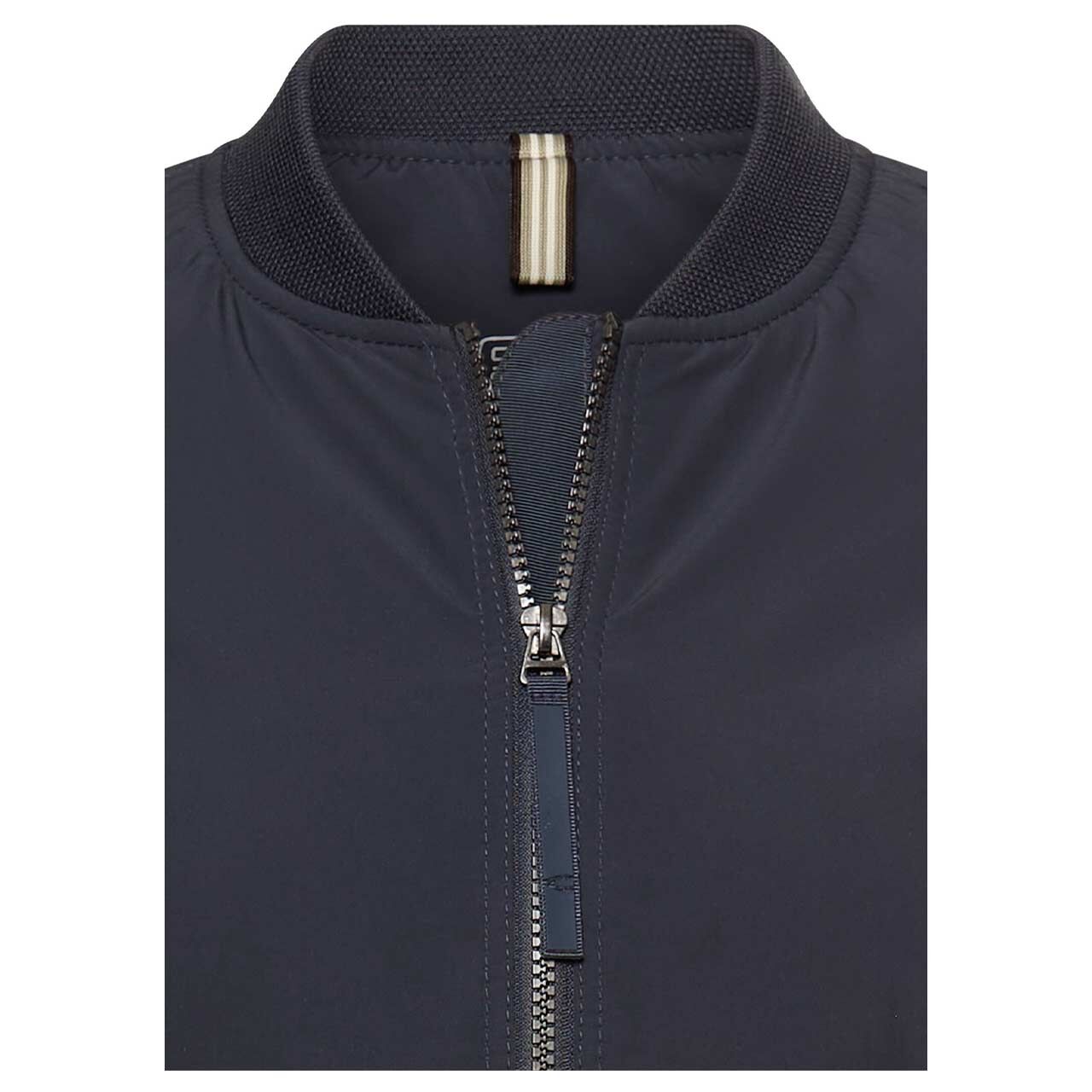 Damen Jacke Blouson von Camel active in Dunkelblau, detaillierte Vorderansicht