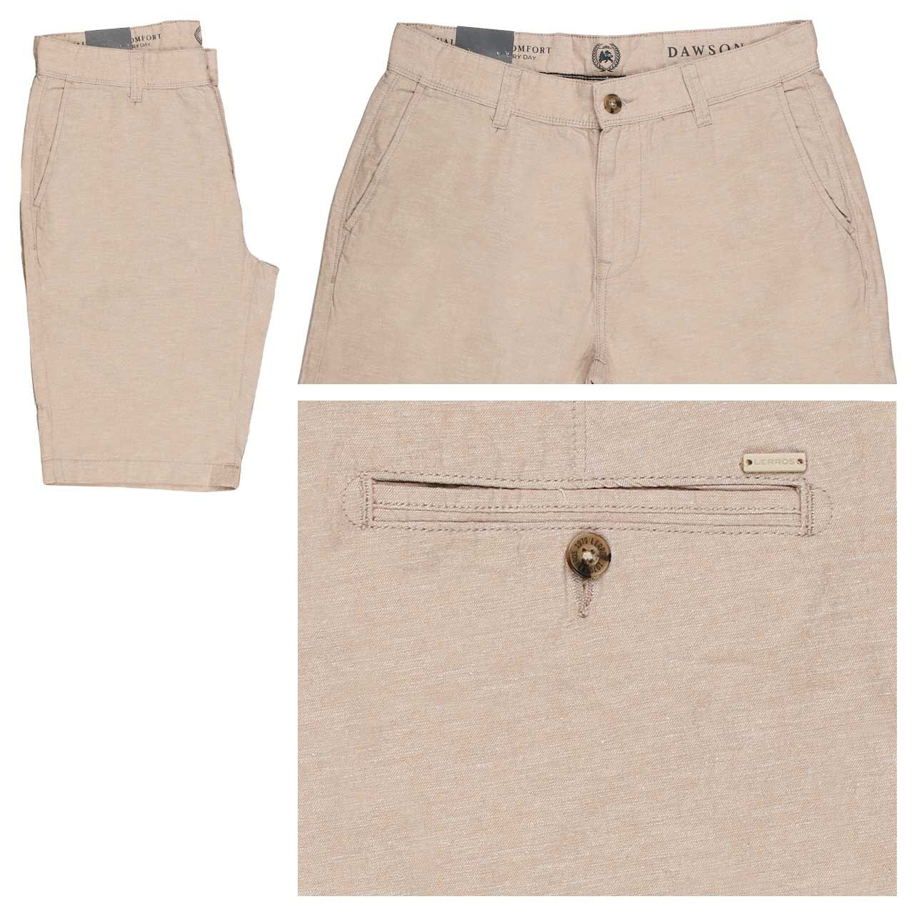 Lerros Dawson Baumwoll Bermuda light dune beige melange Lerros Dawson Baumwoll Bermuda light dune beige melange