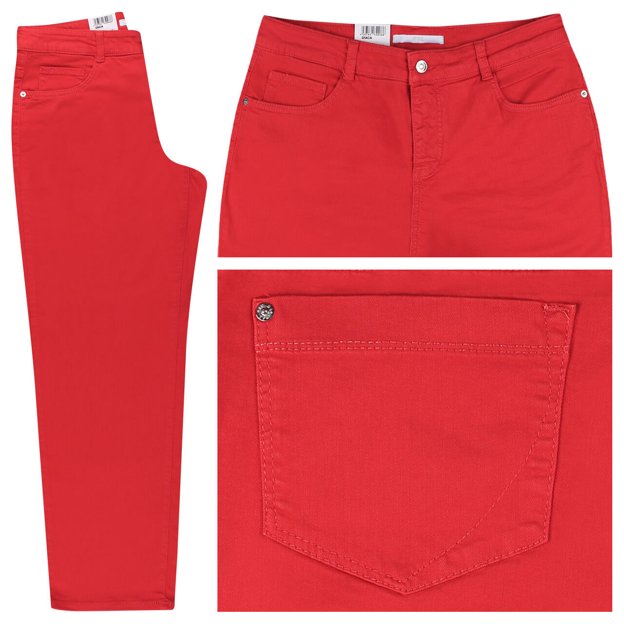 MAC Jeans Gracia für Damen in Rot, FarbNr.: 449R