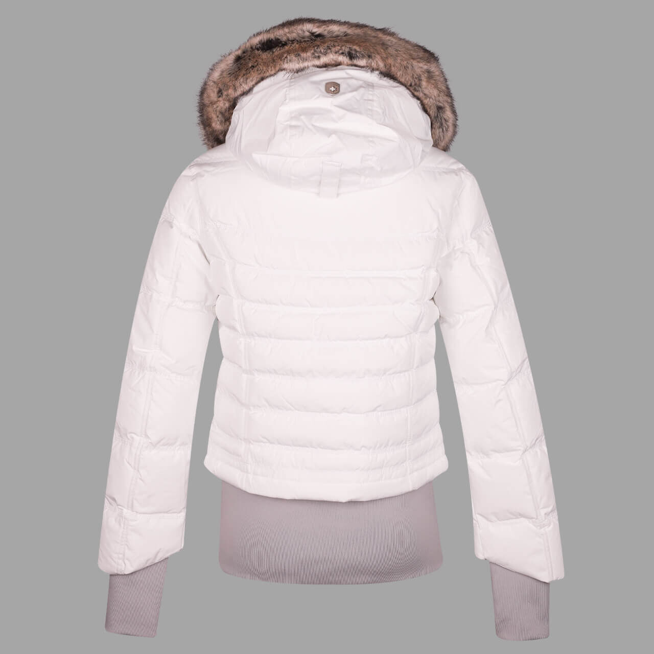 Damen Jacke Queens von Wellensteyn in Weiß, Rückansicht