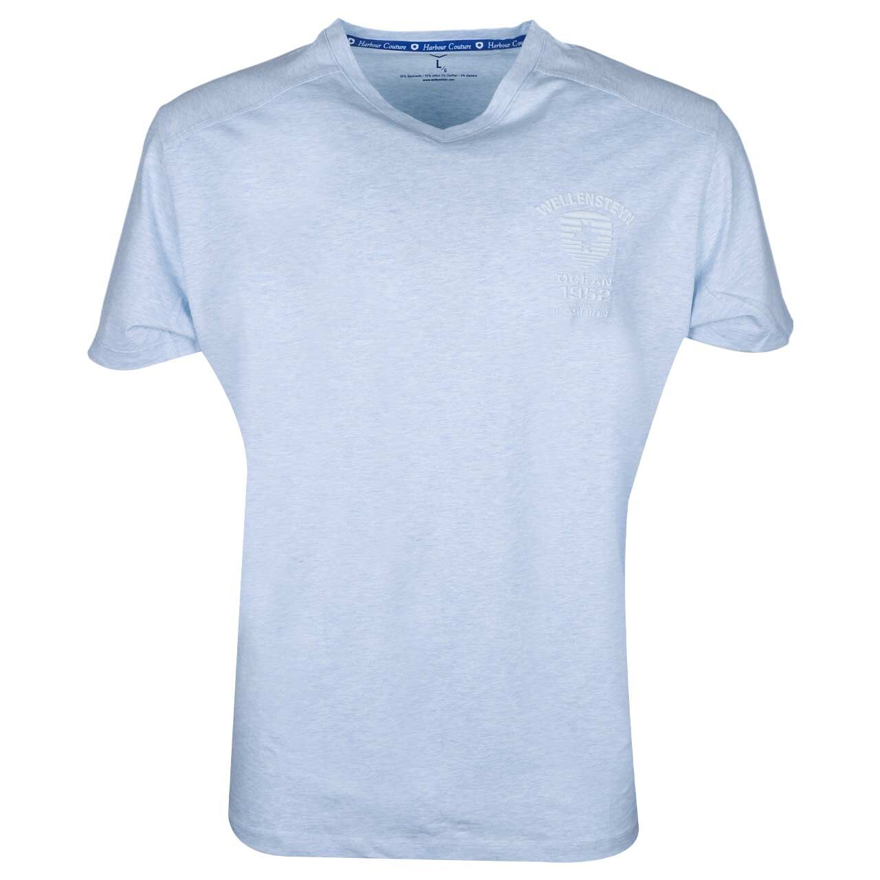 Wellensteyn Herren T-Shirt lightbluemelange
