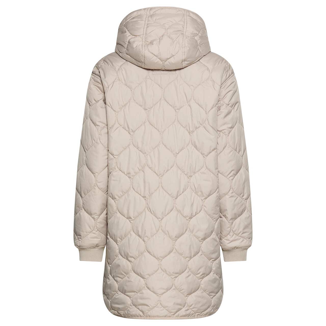Damen Mantel von Camel active in Hellbeige, Rückansicht