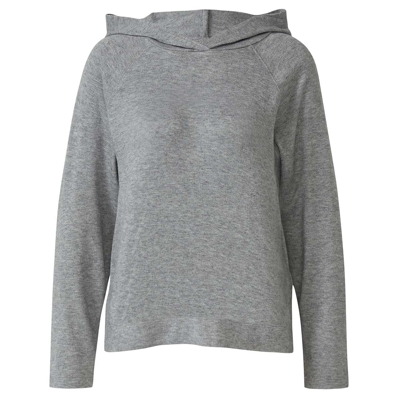s.Oliver Damen Hoodie Sweatshirt grey melange