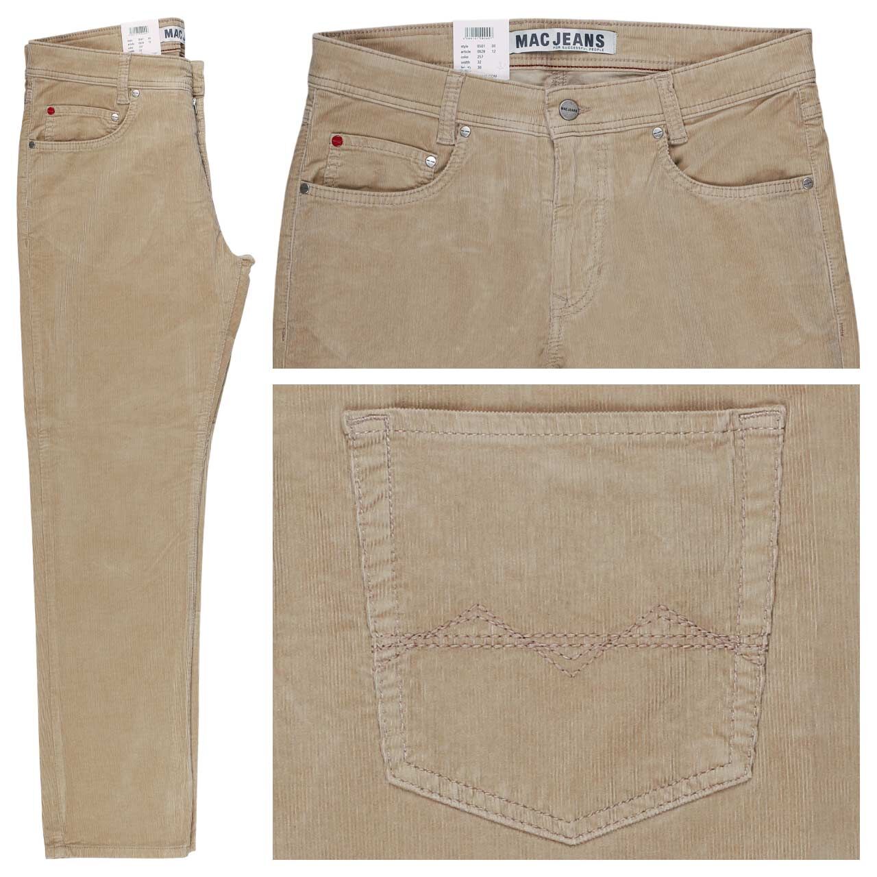 MAC Arne Cordhose golden terra
