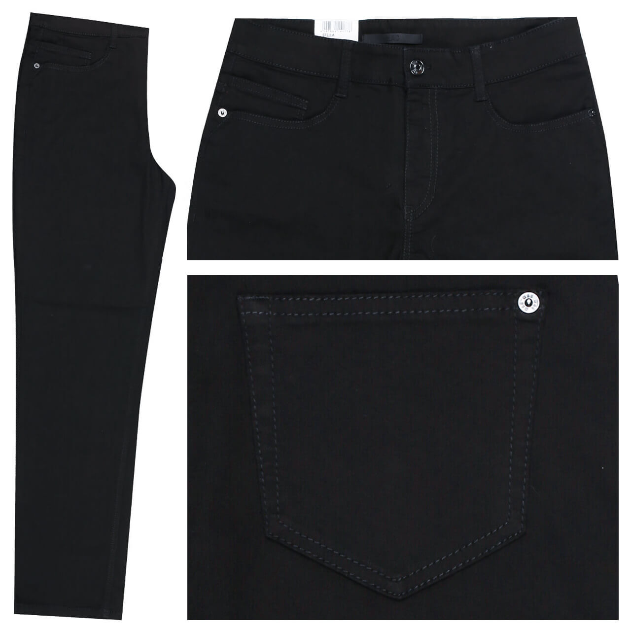 MAC Jeans Stella für Damen in Schwarz, FarbNr.: D999 MAC Jeans Stella für Damen in Schwarz, FarbNr.: D999