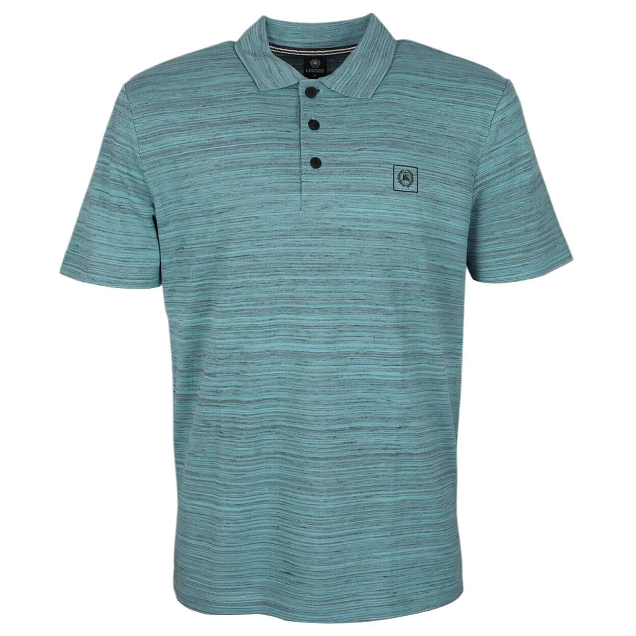 Lerros Herren Poloshirt reef blue grindle