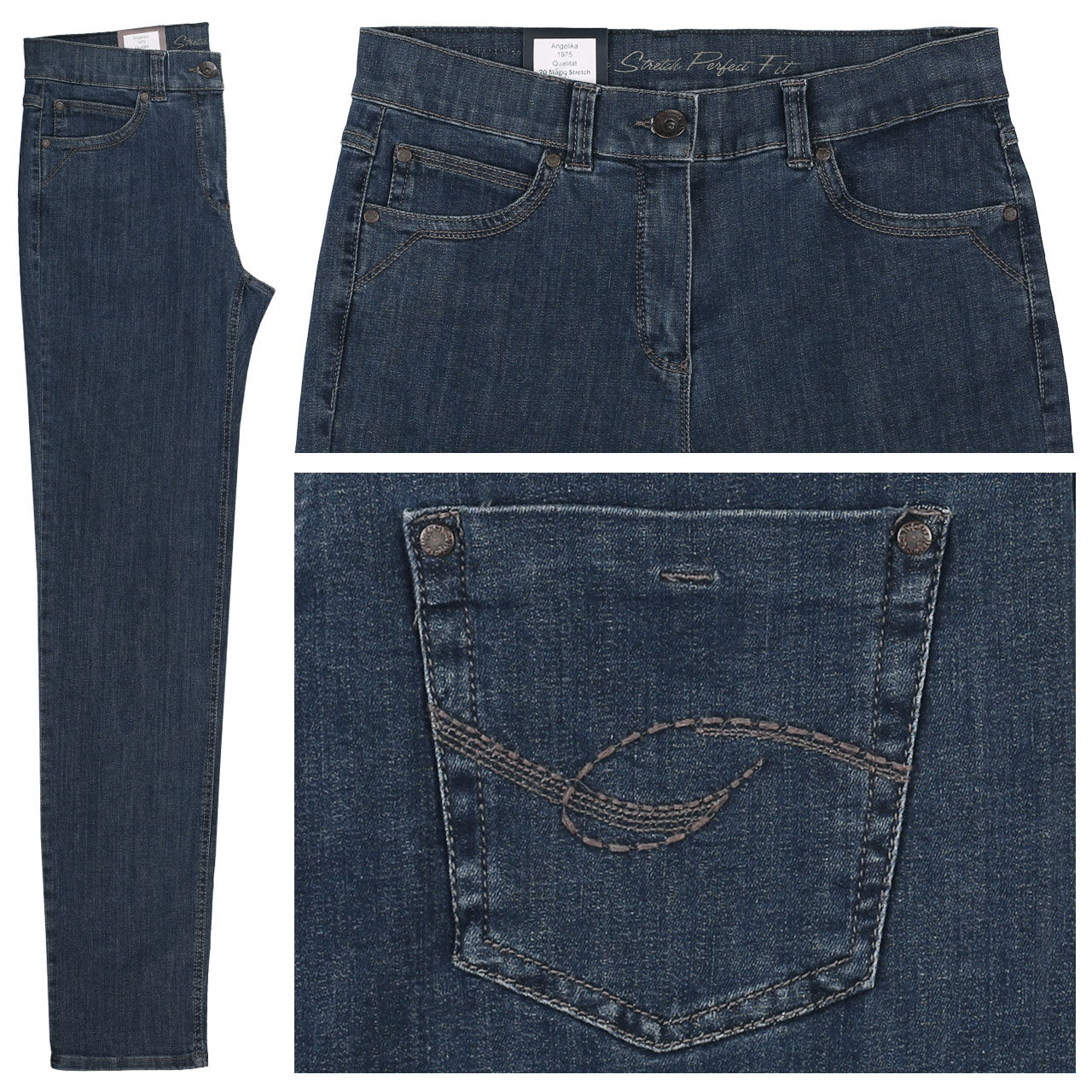 annamontana-jeans-angelika-stonewash-485a6706d86faac Anna Montana Jeans Angelika Röhre dunkelblau angewaschen
