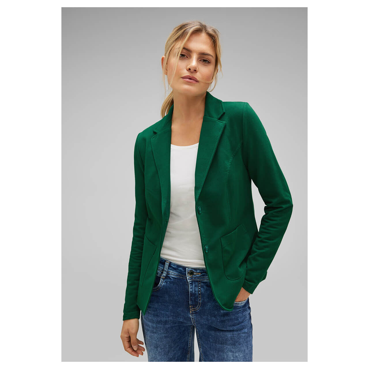 Street One Basic Blazer gentle green