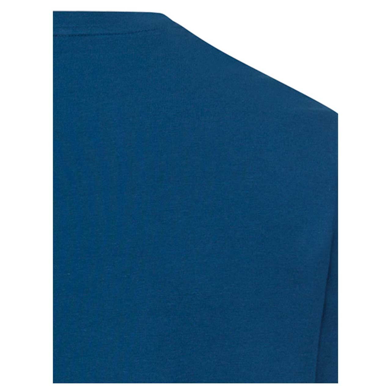 Herren T-Shirt von Camel active in Blau, detaillierte Rückansicht