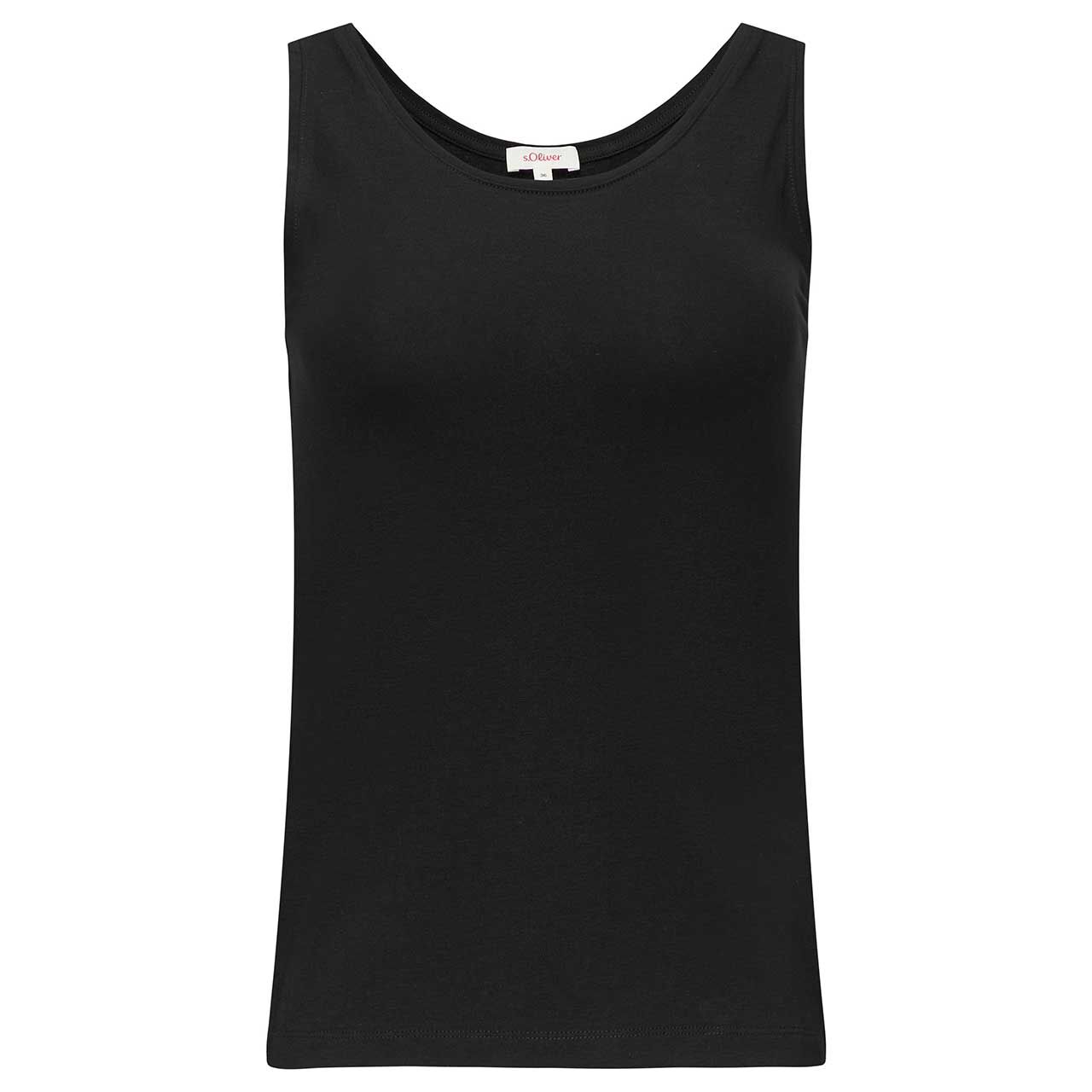 s.Oliver Damen Top deep black