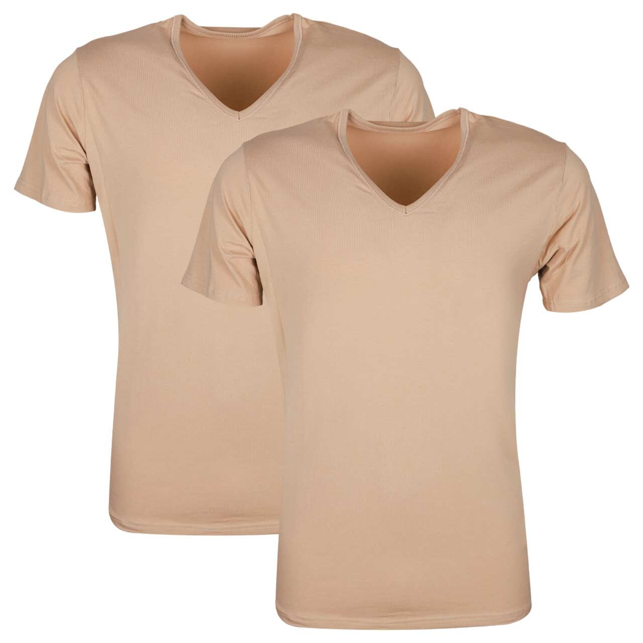Casa Moda Herren T-Shirts Venti skin beige