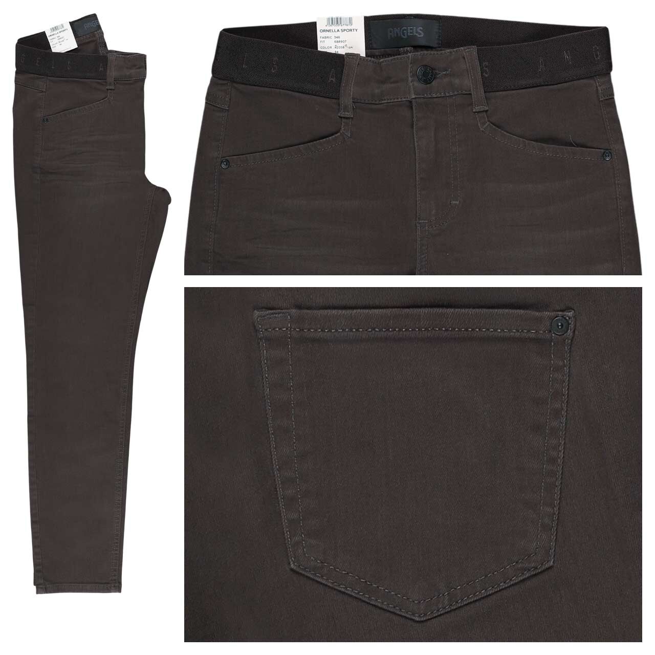 Angels Ornella Sporty 7/8 Jeans chocolate used