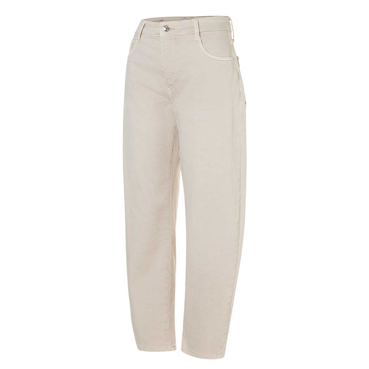 Damen Ankle Jeans Danni 2.3 von MAC in Beige, Seitenansicht