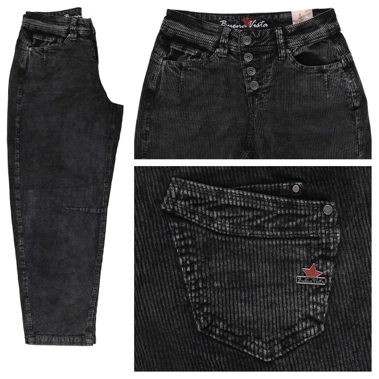 Buena Vista Malibu 7/8 Relaxed Corduroy Cordhose vintage black