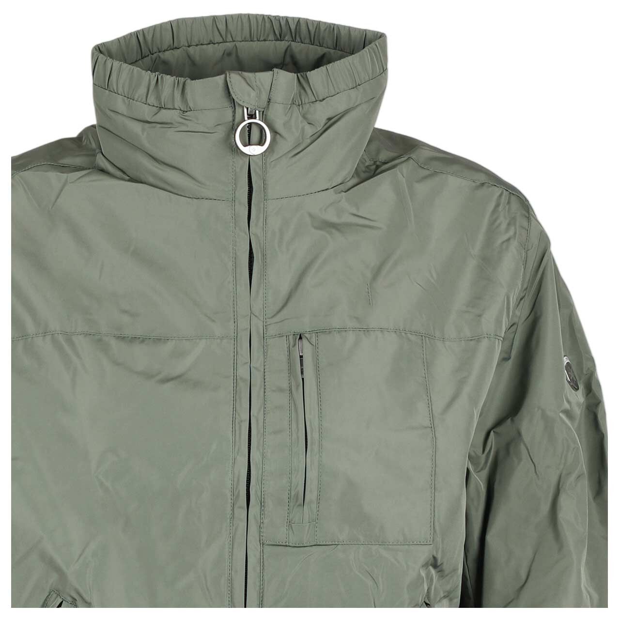 Damen Jacke Girlie Lady von Wellensteyn in Salbeigrün, detaillierte Vorderansicht