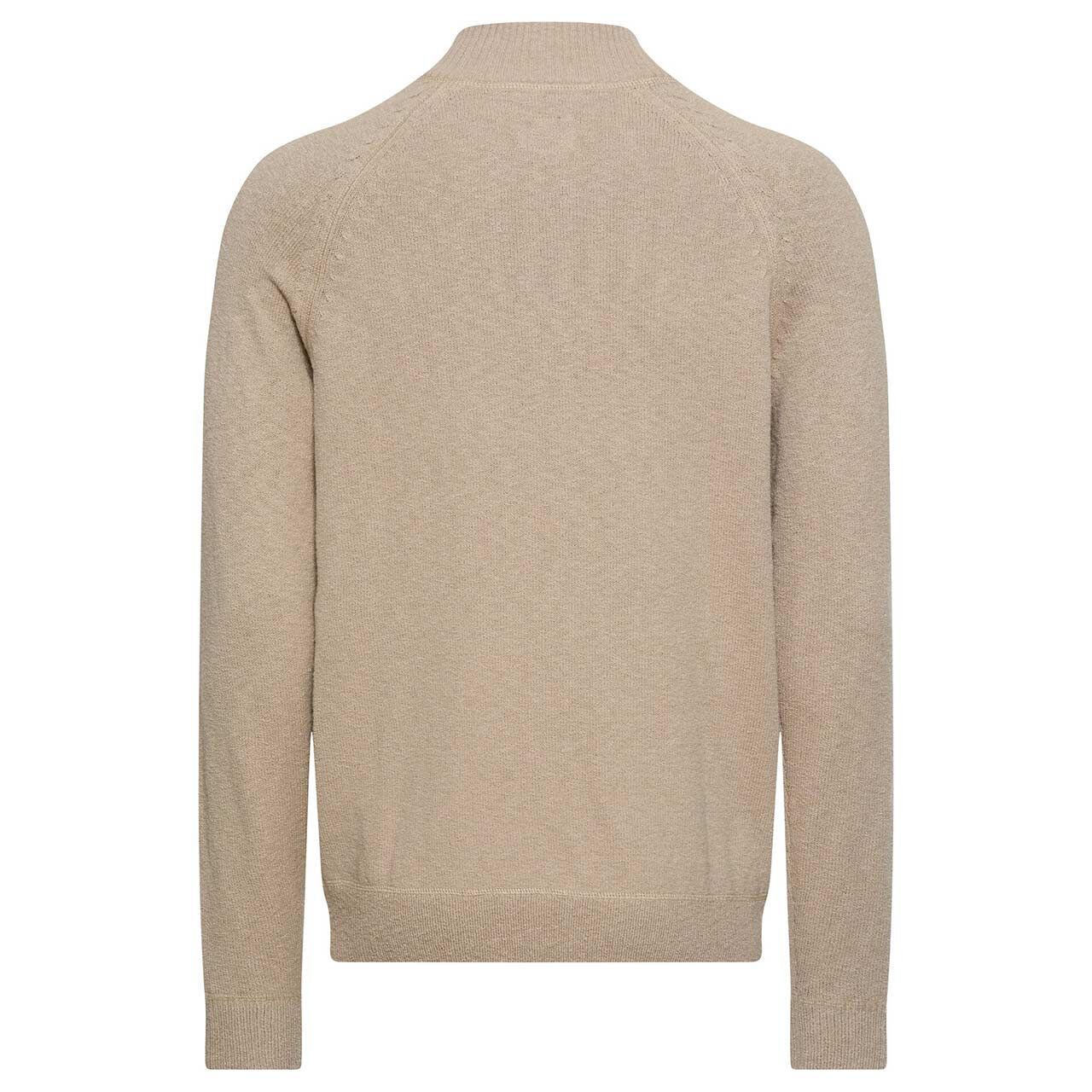 Herren Strickjacke von Camel active in der Farbe Beige, Rückansicht