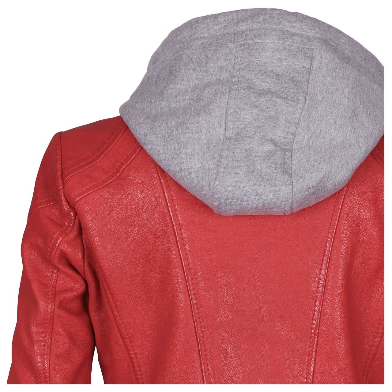 Mauritius Damen Lederjacke Adila red