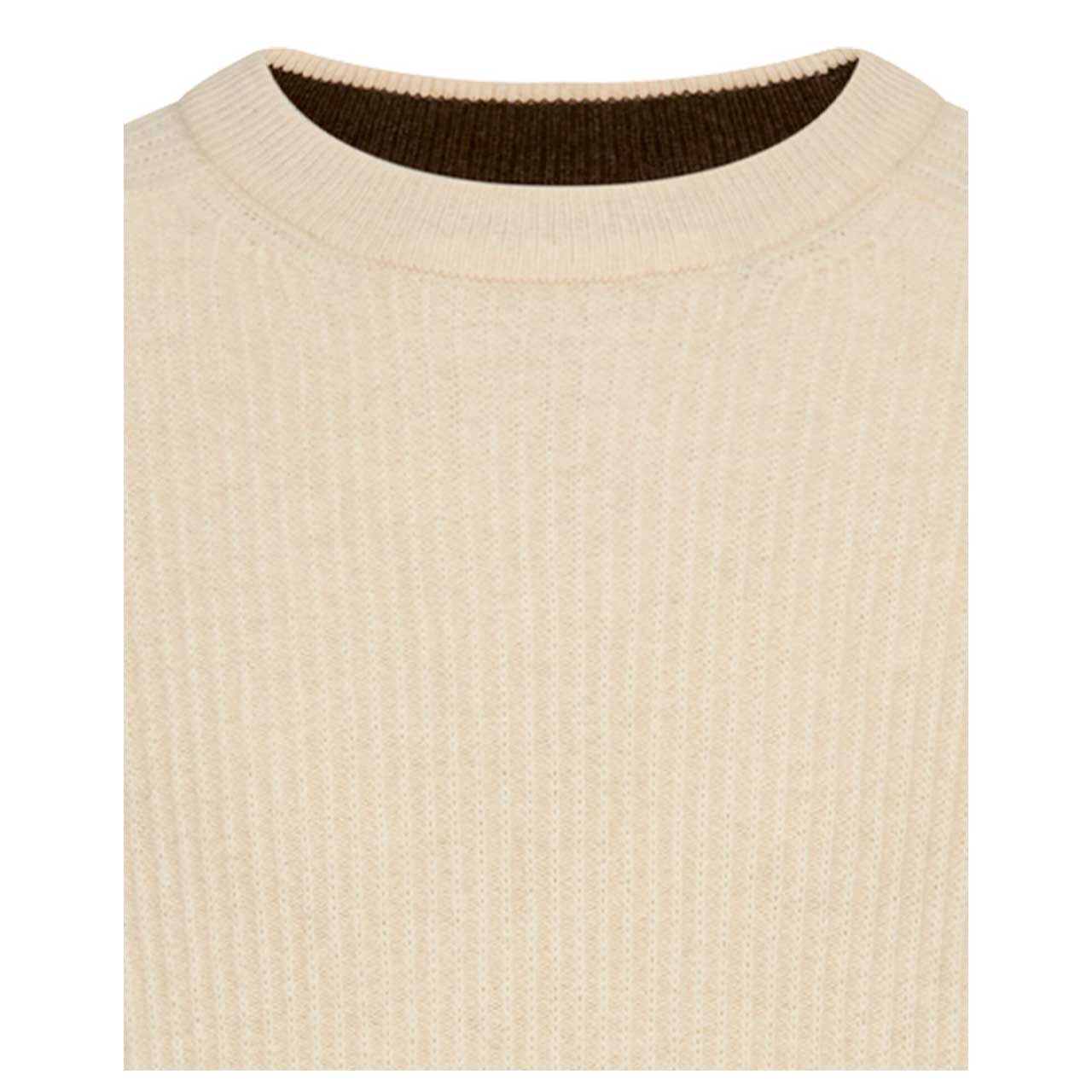 Herren Pullover von Camel active in der Farbe Beige, detaillierte Vorderansicht