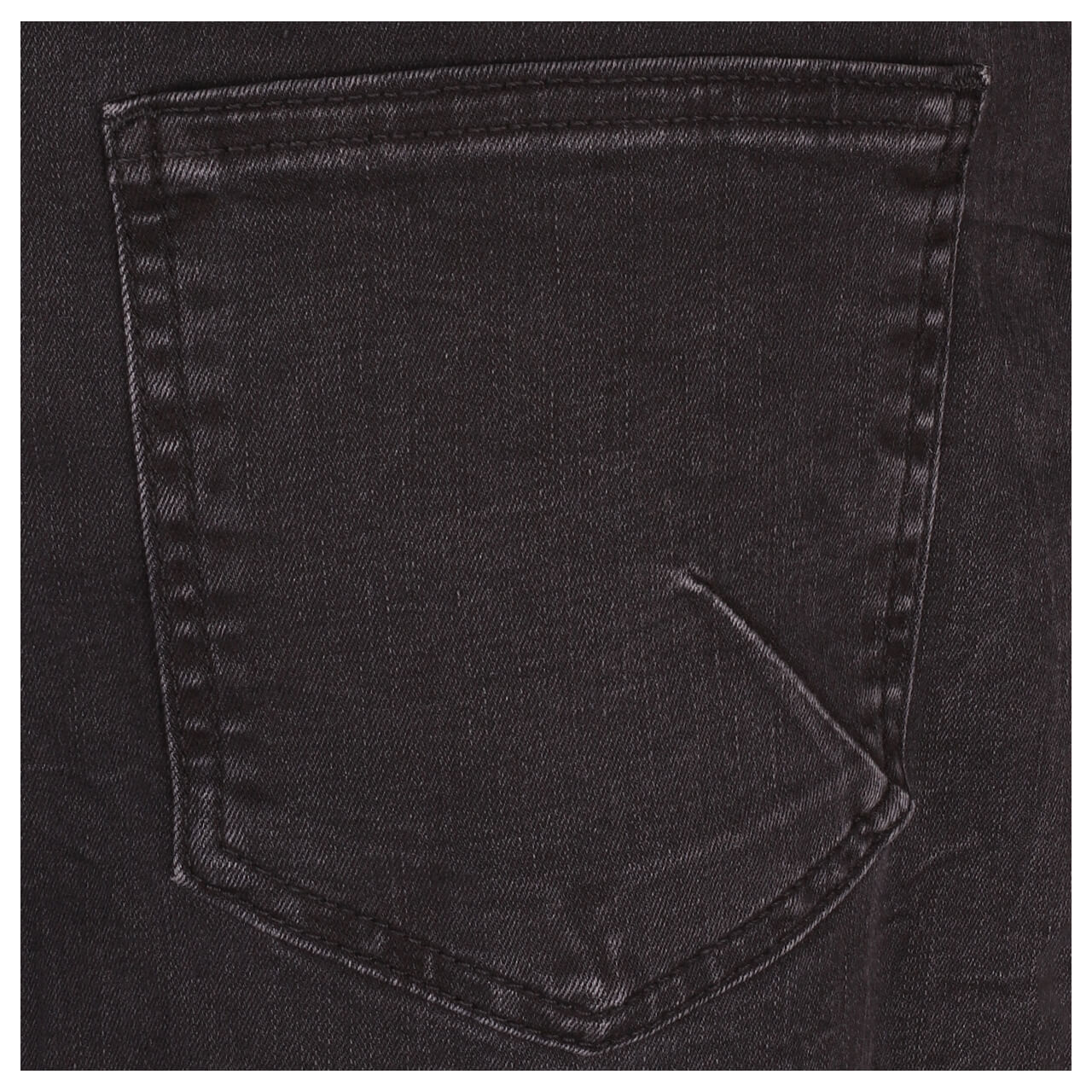 Street One Wide Leg Jeans black net washed